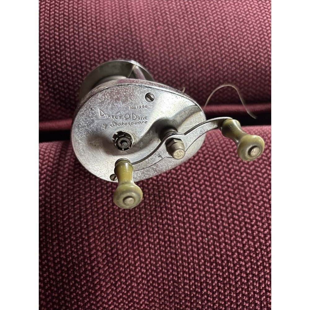 Vintage Shakespeare Direct Drive No. 1950 Model ED Casting Fishing Reel